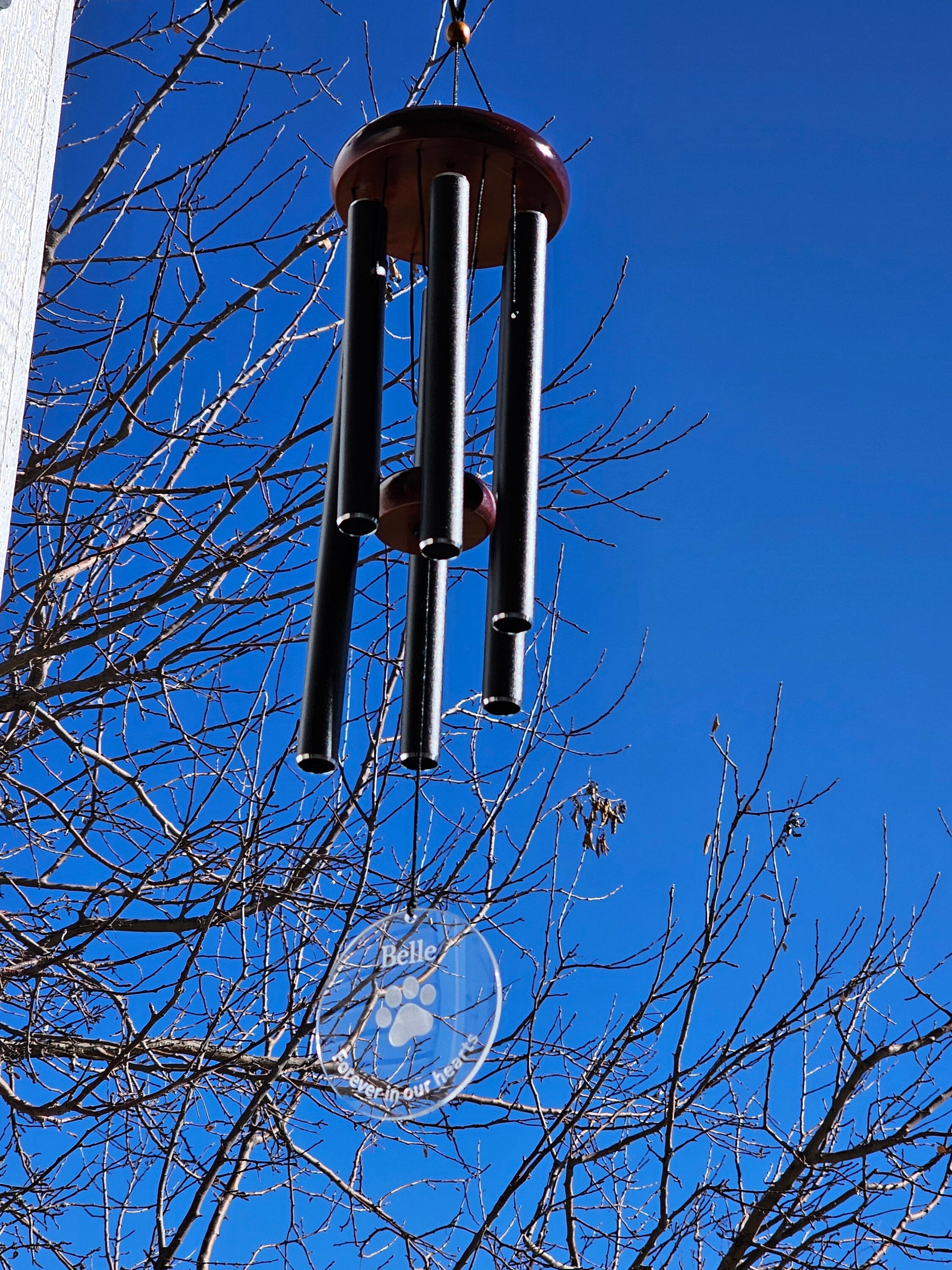 Pet Memorial Wind Chime, Dog and Cat Remembrance Chime, Pet Lover's Gift, Garden Decor, Outdoor Chime