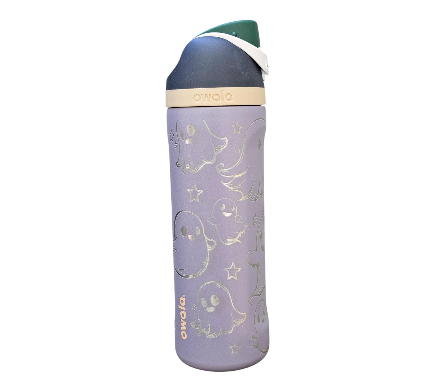 Halloween Owala 24, 30, 32 or 40 oz Freesip or Sway, Ghost Tumbler, Spooky season Lover Gift, Ghost Drinkware