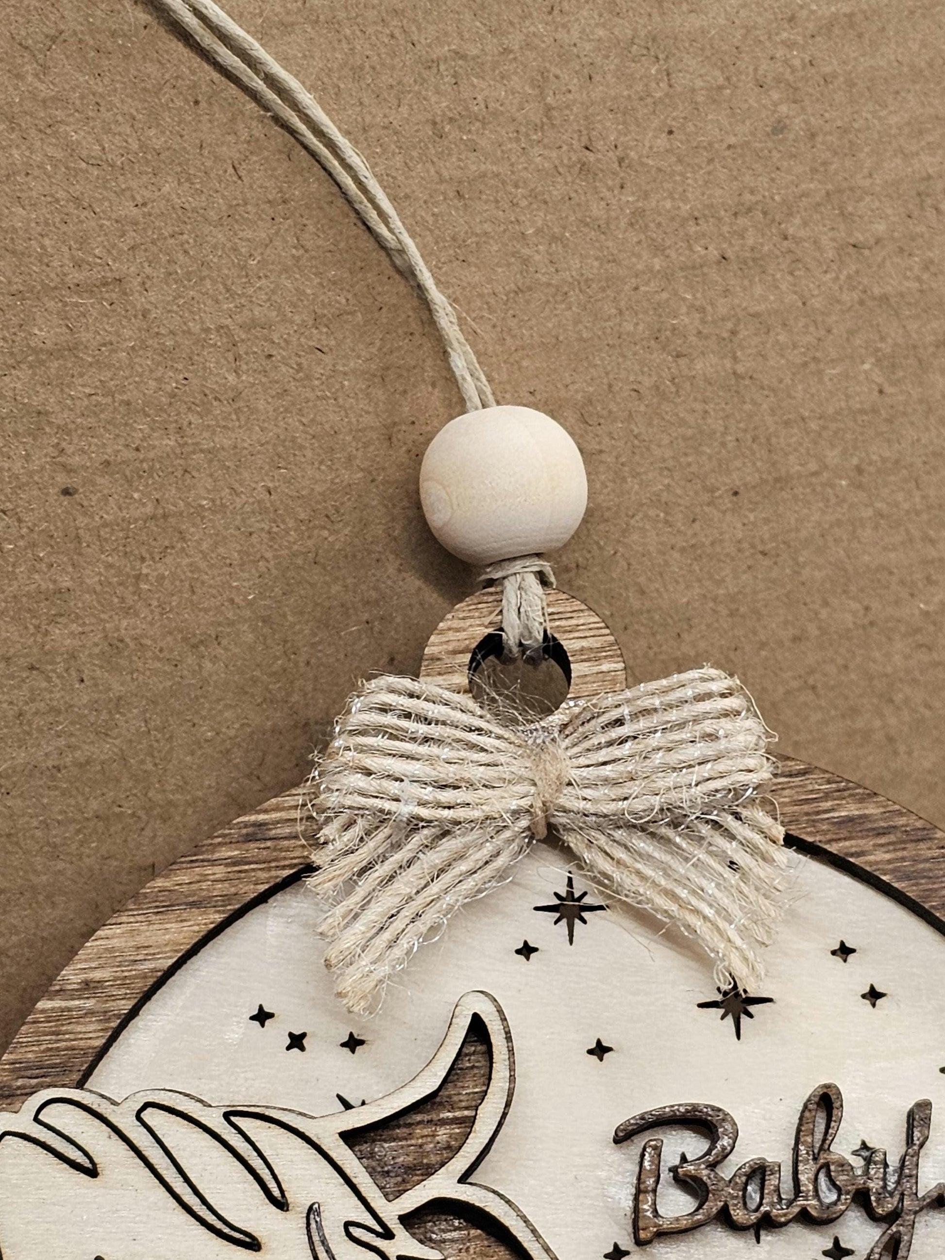 Baby's First Christmas Highland Cow Ornament: Personalized Holiday Decor