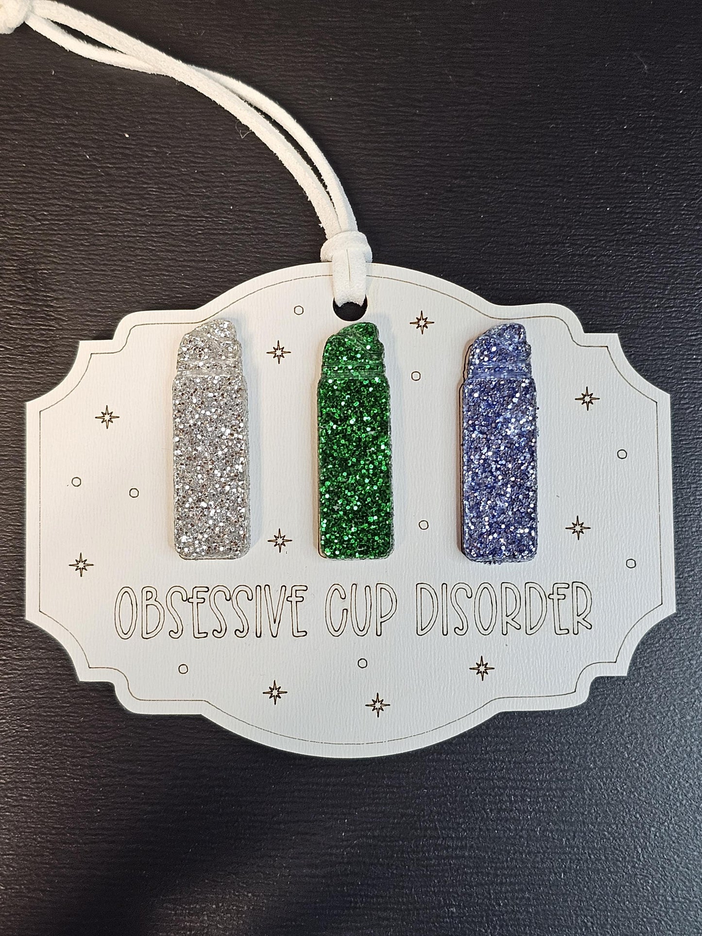Owala Cup Disorder Ornament: Whimsical Tumbler Charm