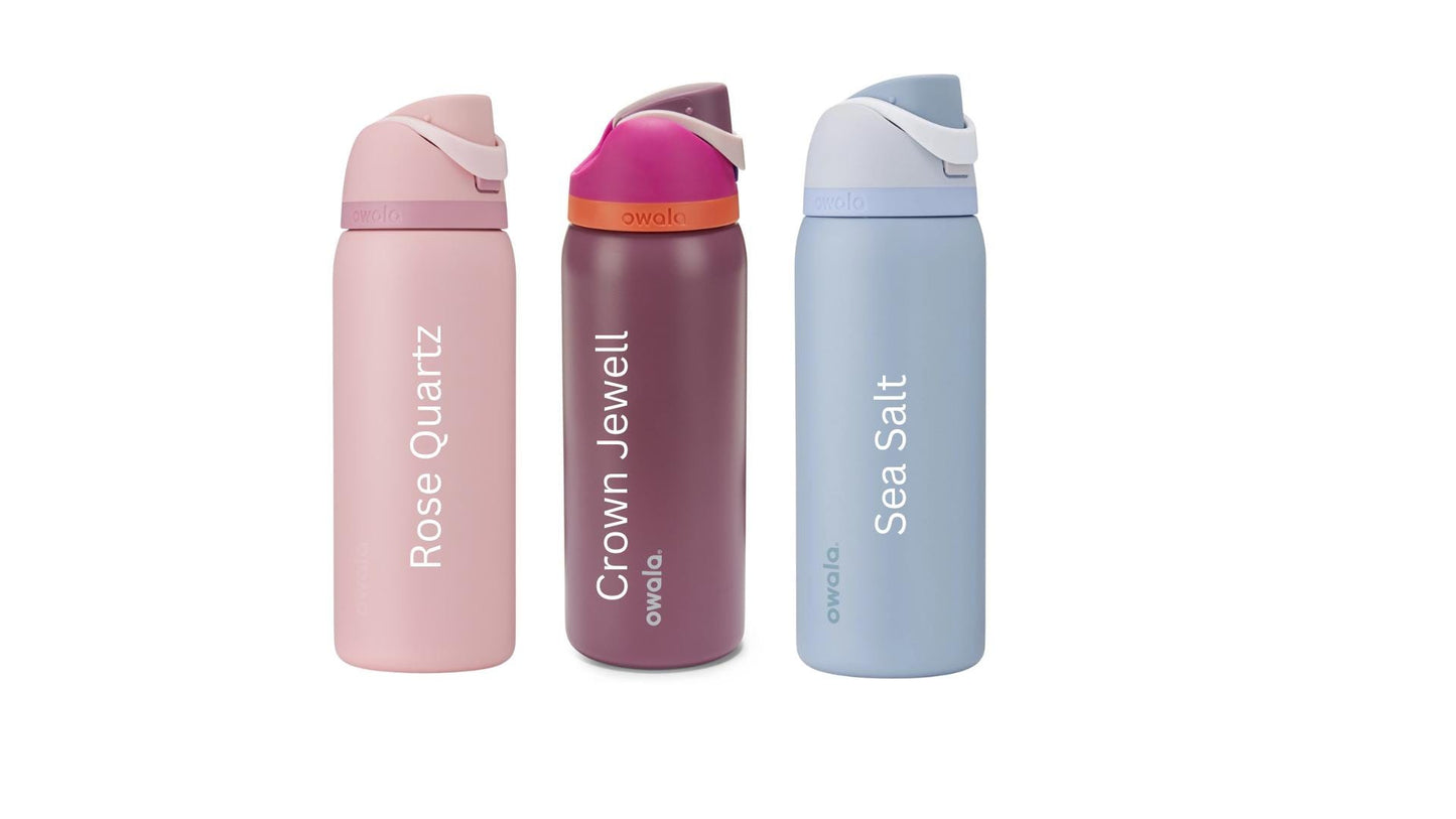 Rubber Ducky Design Owala Water Bottle - 24 and 32 oz | Insulated, Leak-Proof, and Stylish Hydration Companion & Personalized Drinkware
