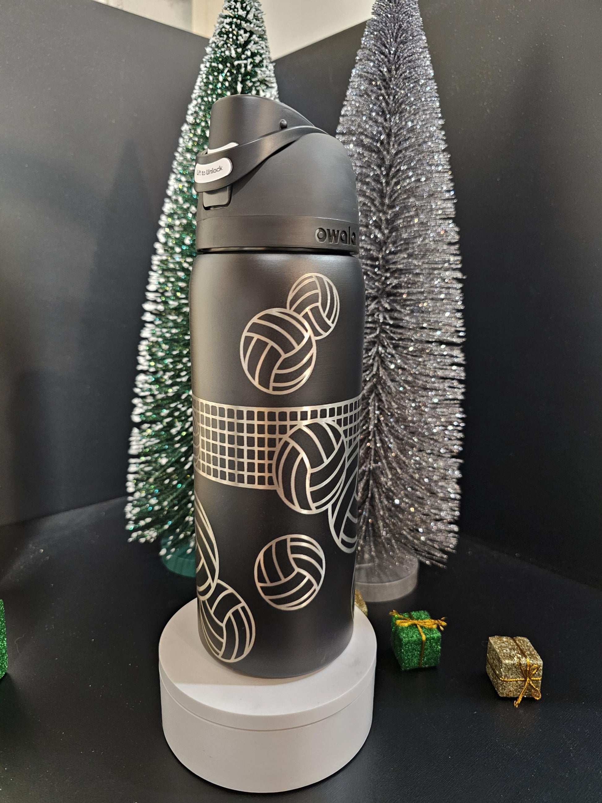 Owala Volleyball Water Bottle: Personalize with name