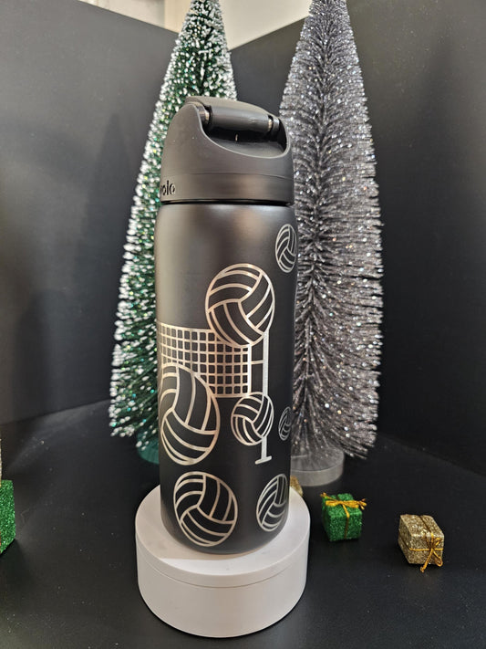 Owala Volleyball Water Bottle: Personalize with name