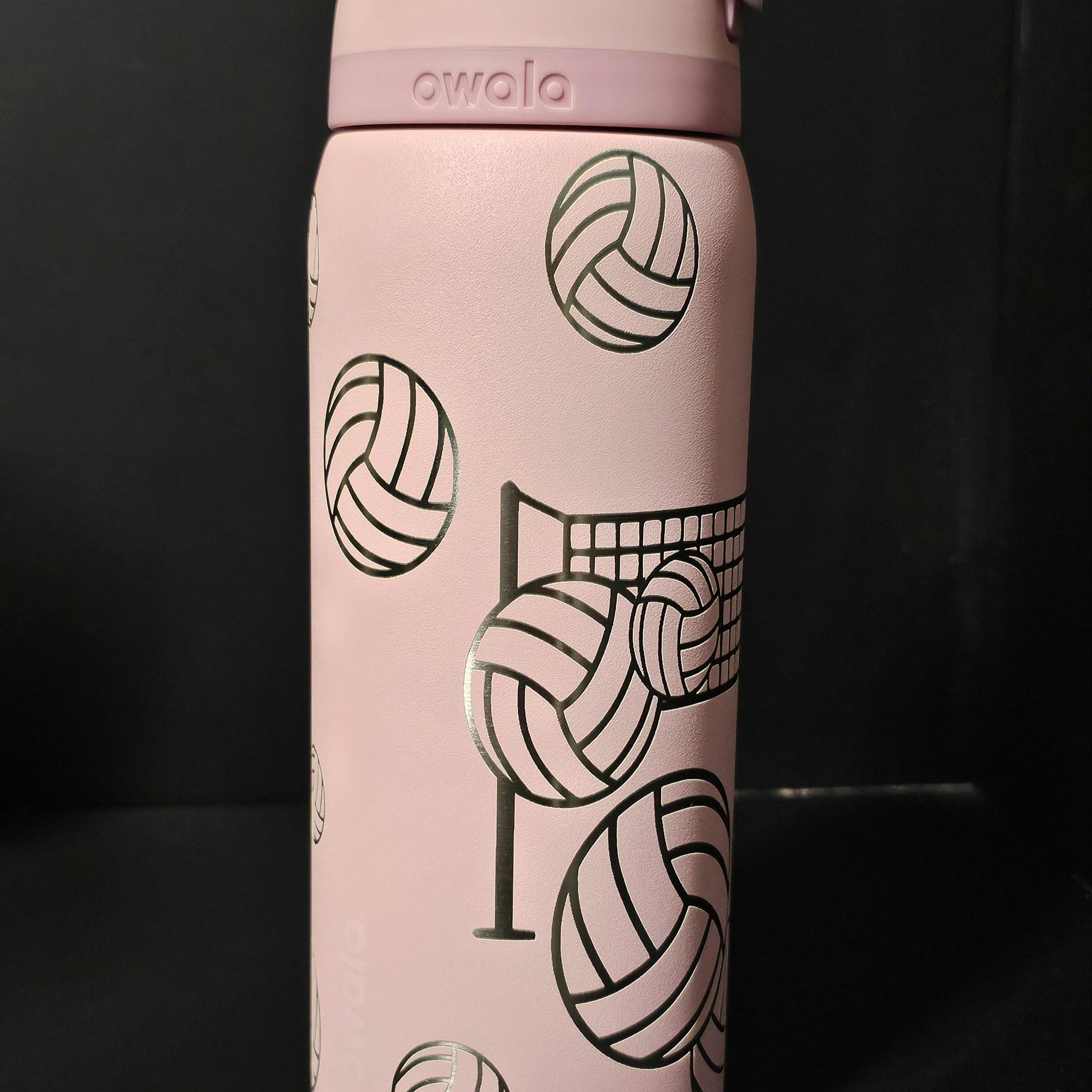 Owala Volleyball Water Bottle: Personalize with name