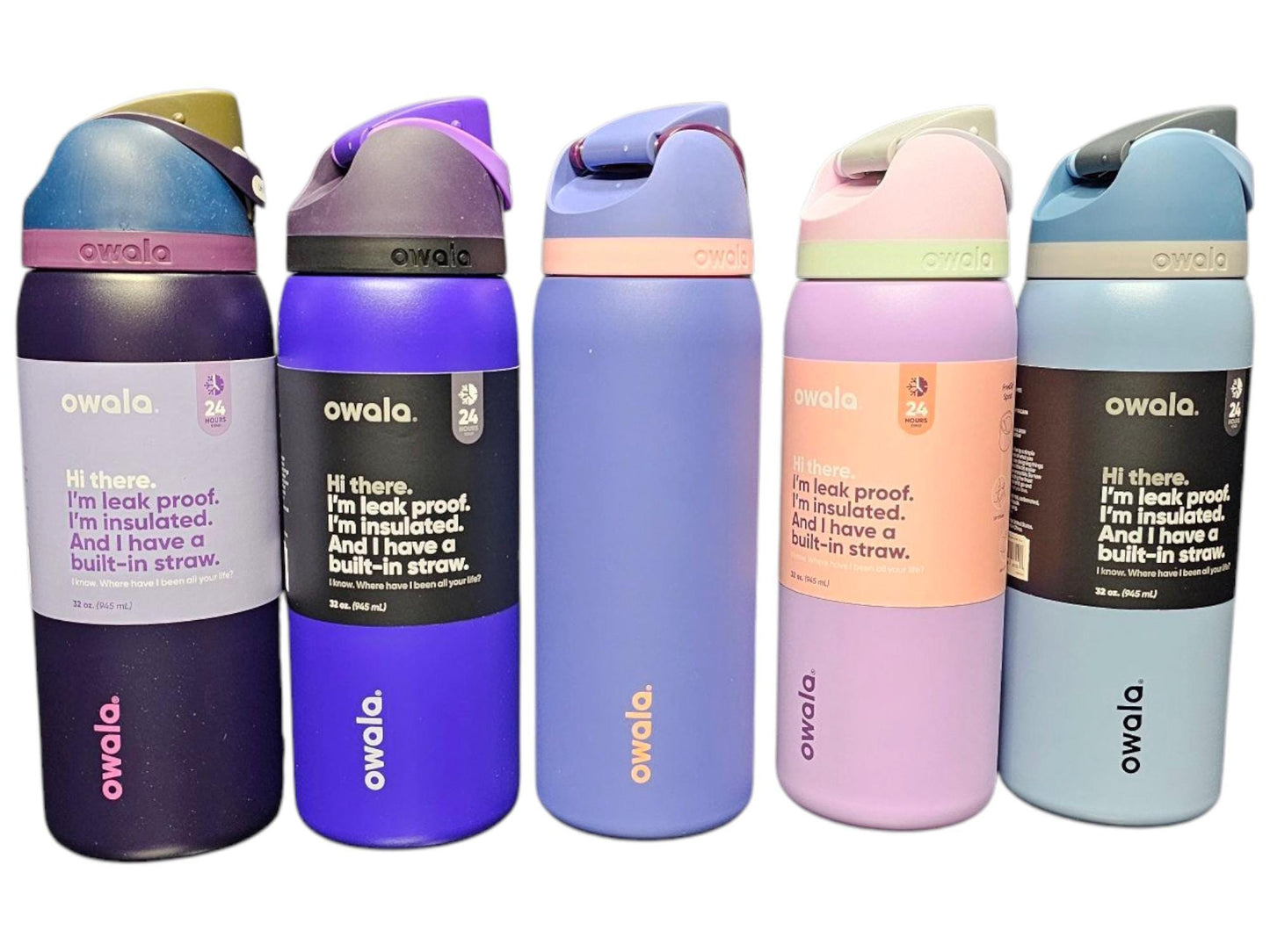 Custom Owala 32 oz Free Sip, Personalized Engraving, Bride and Groom Gifts, Hydration Gift, Unique Gift, Water Bottle