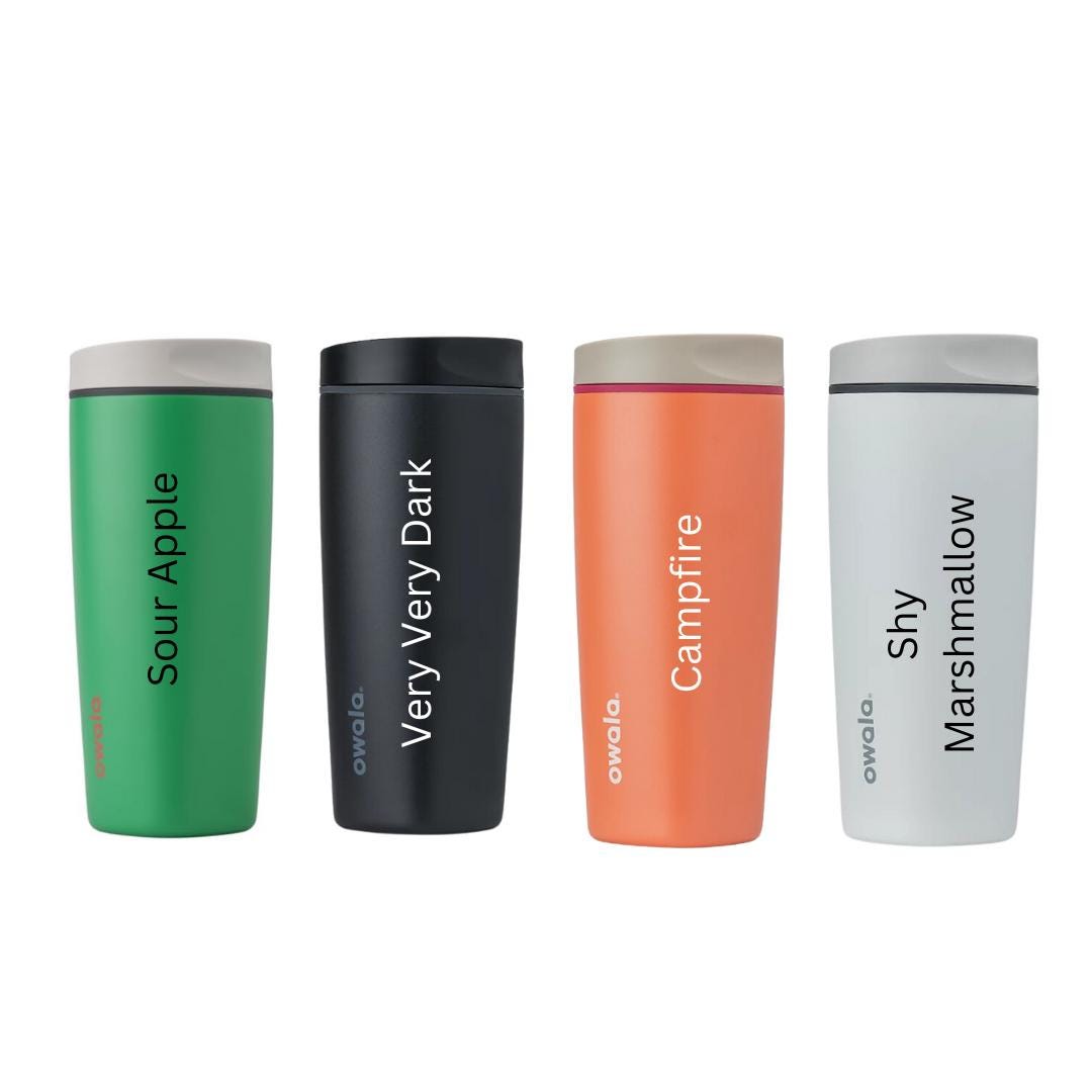Checkered Owala 20, 24, 30, 32 and 40 oz Bottle | Silver Square Design | Elegant & Personalized Drinkware, Freesip and Sway