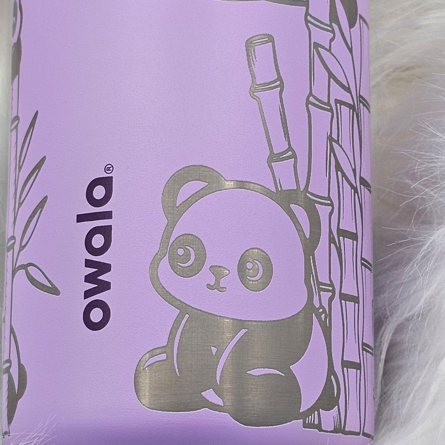 Panda Engraved Owala 20, 24 and 32 oz Bottle | Panda Lover Gift | Cute & Personalized Drinkware