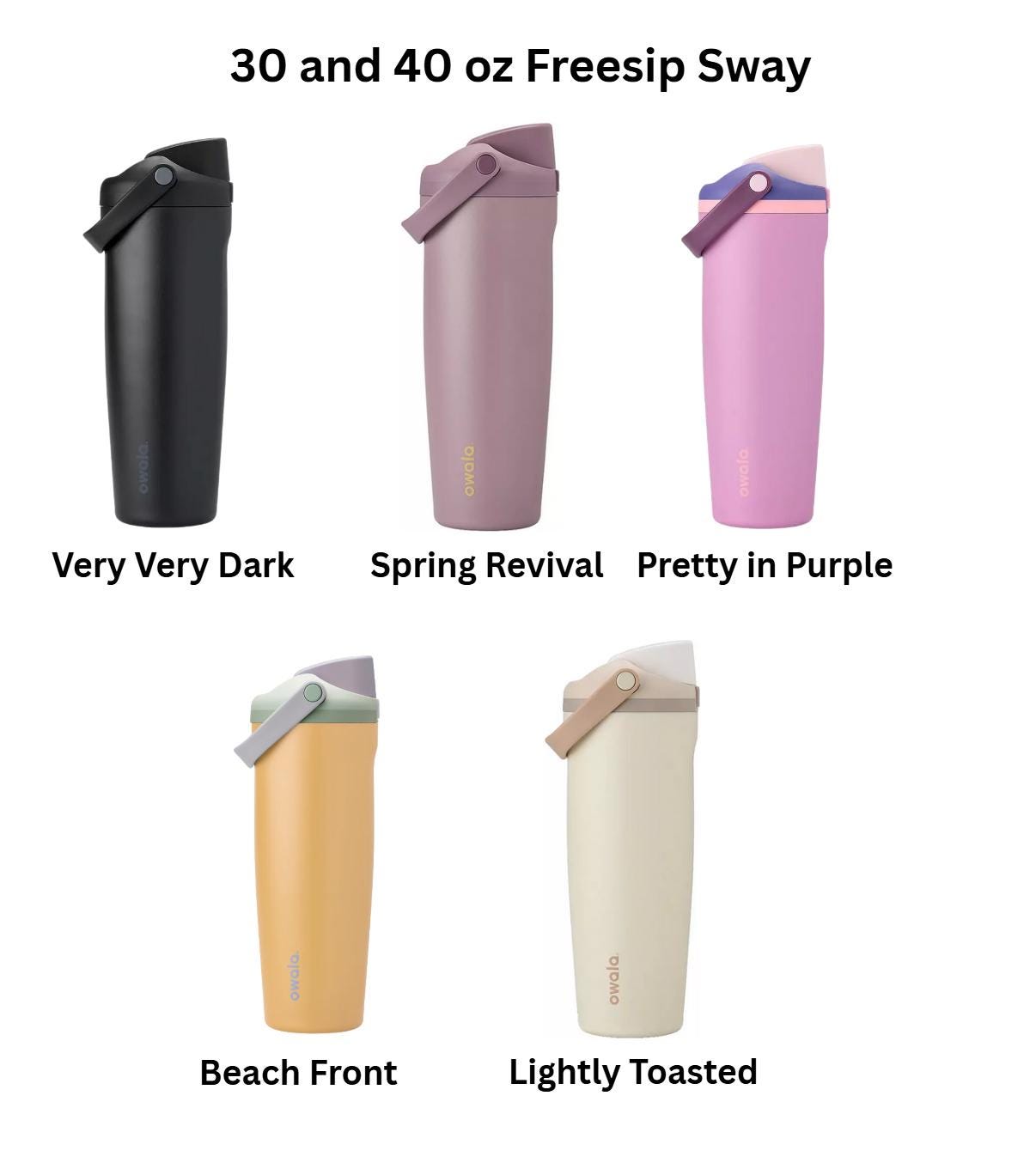 Owala Teacher Theme Drink Bottle, 30, 32, 24 ounce Bottle, Flip Cap, leak proof Water Bottle, Sports Enthusiast Gift, Freesip or Sway
