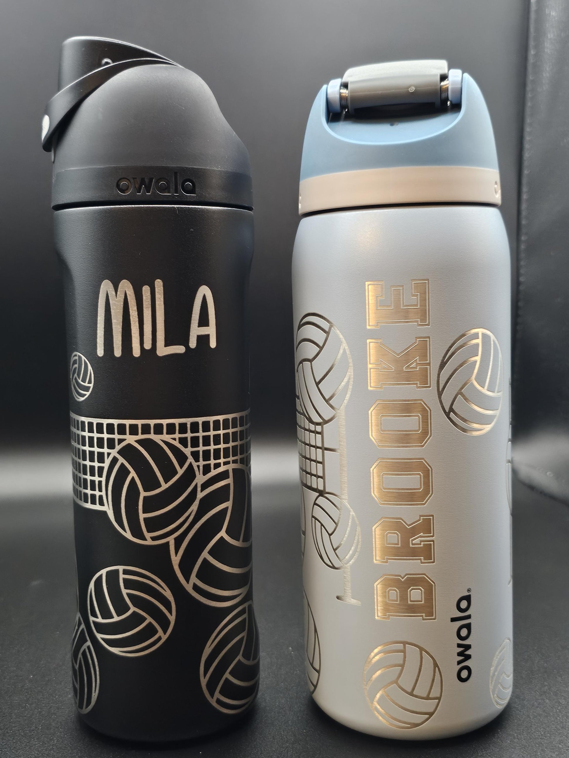 Owala Volleyball Water Bottle: Personalize with name