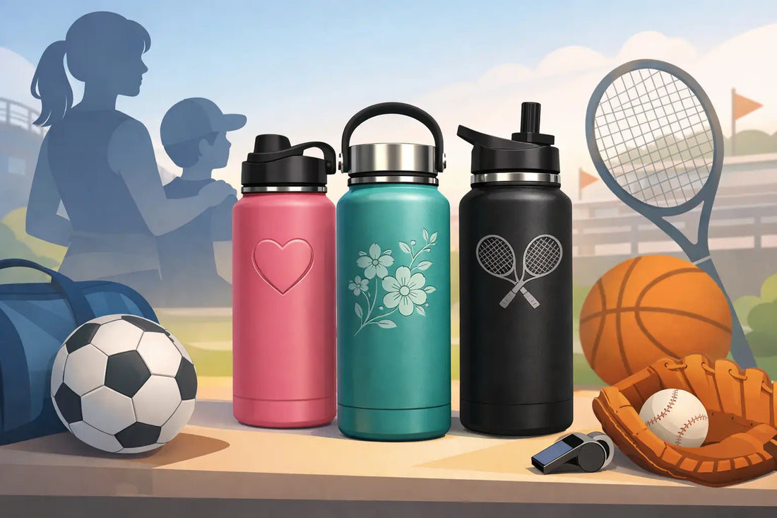 How to Choose an Engraved Bottle for Sports Mom