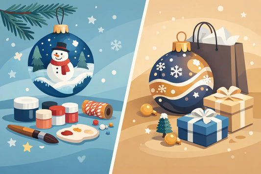 Custom Ornament vs Store Bought Ornament