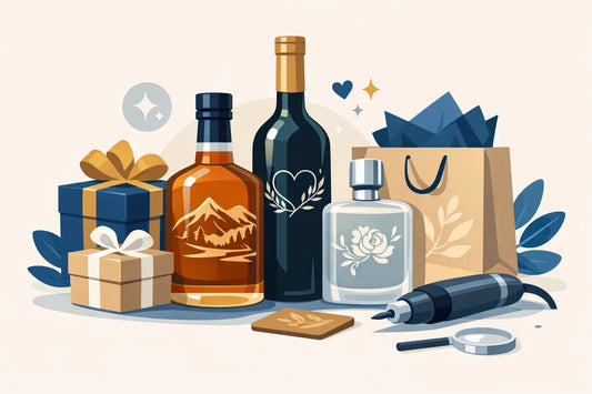 Custom Engraved Bottle Guide for Gift Buyers