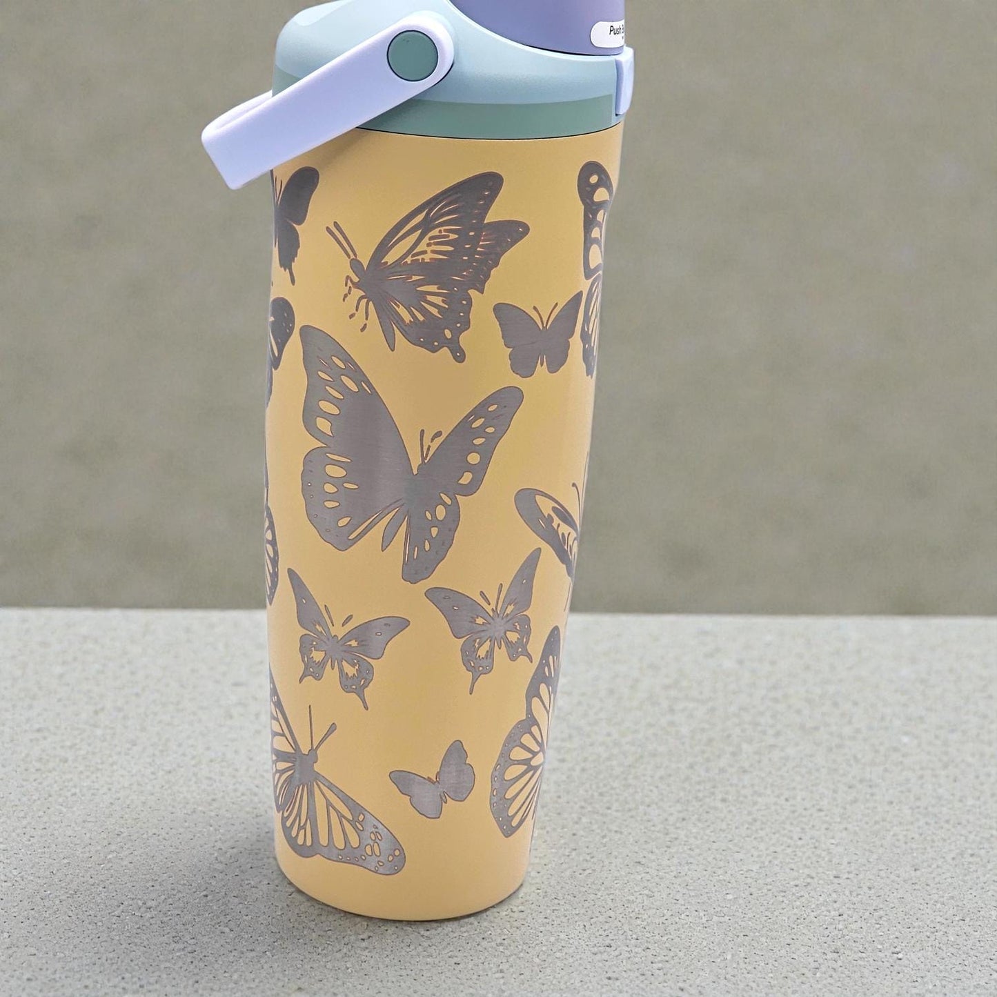 Butterfly Lover's Personalized Owala Bottle — Available in FreeSip and Sway Owalas