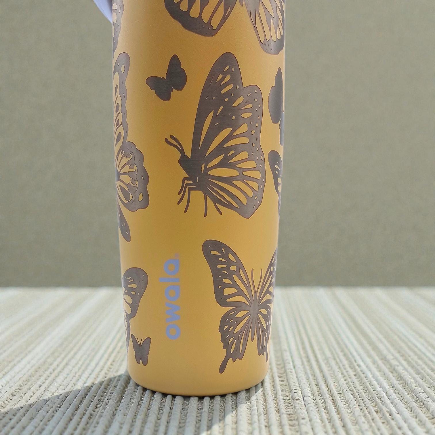 Butterfly Lover's Personalized Owala Bottle — Available in FreeSip and Sway Owalas