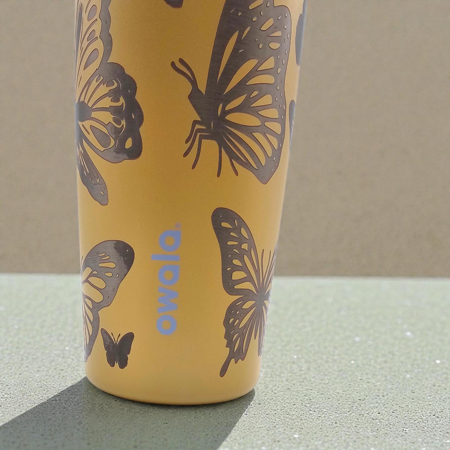 Butterfly Lover's Personalized Owala Bottle — Available in FreeSip and Sway Owalas