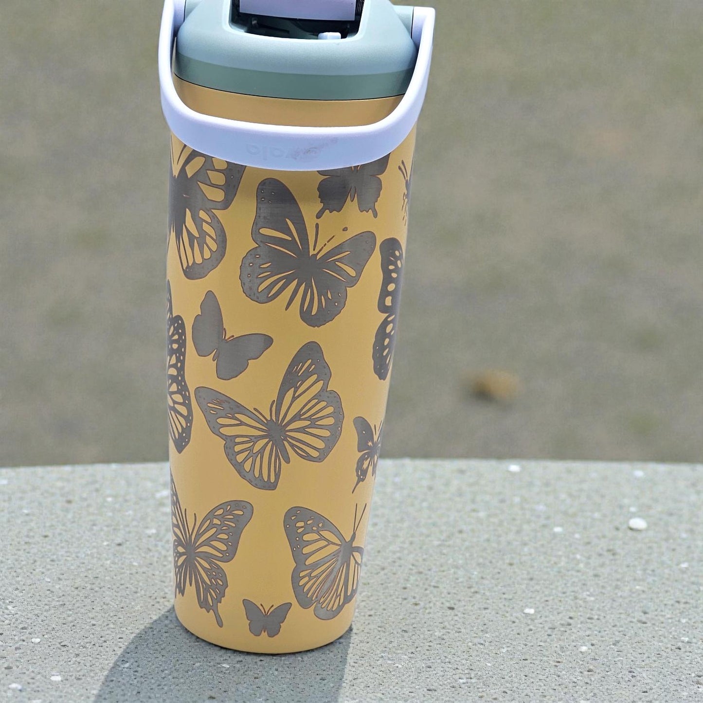 Butterfly Lover's Personalized Owala Bottle — Available in FreeSip and Sway Owalas