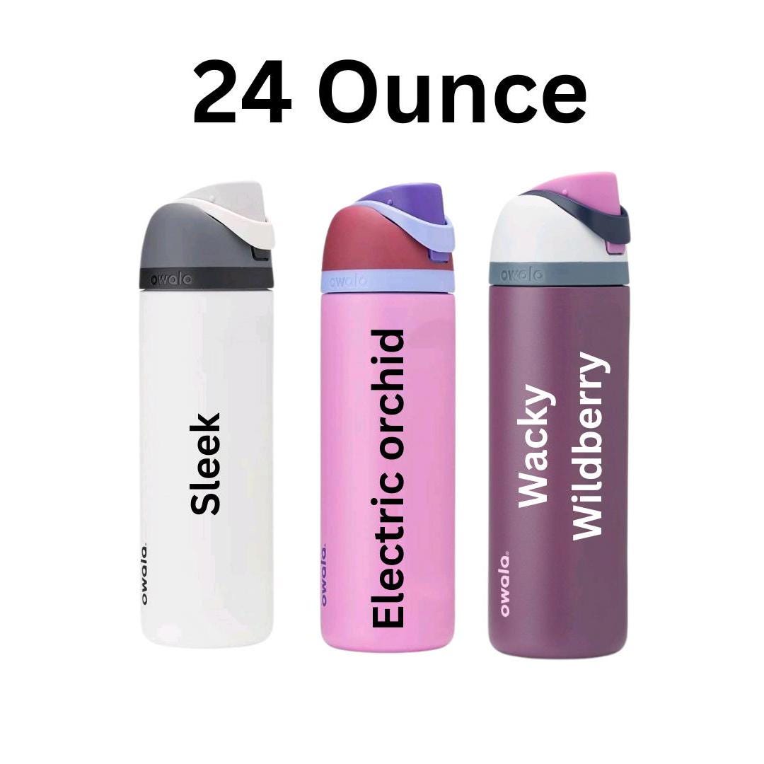 Doughnut Engraved Owala 24 and 32 oz Bottle | Doughnut Lover Gift | Elegant & Personalized Drinkware