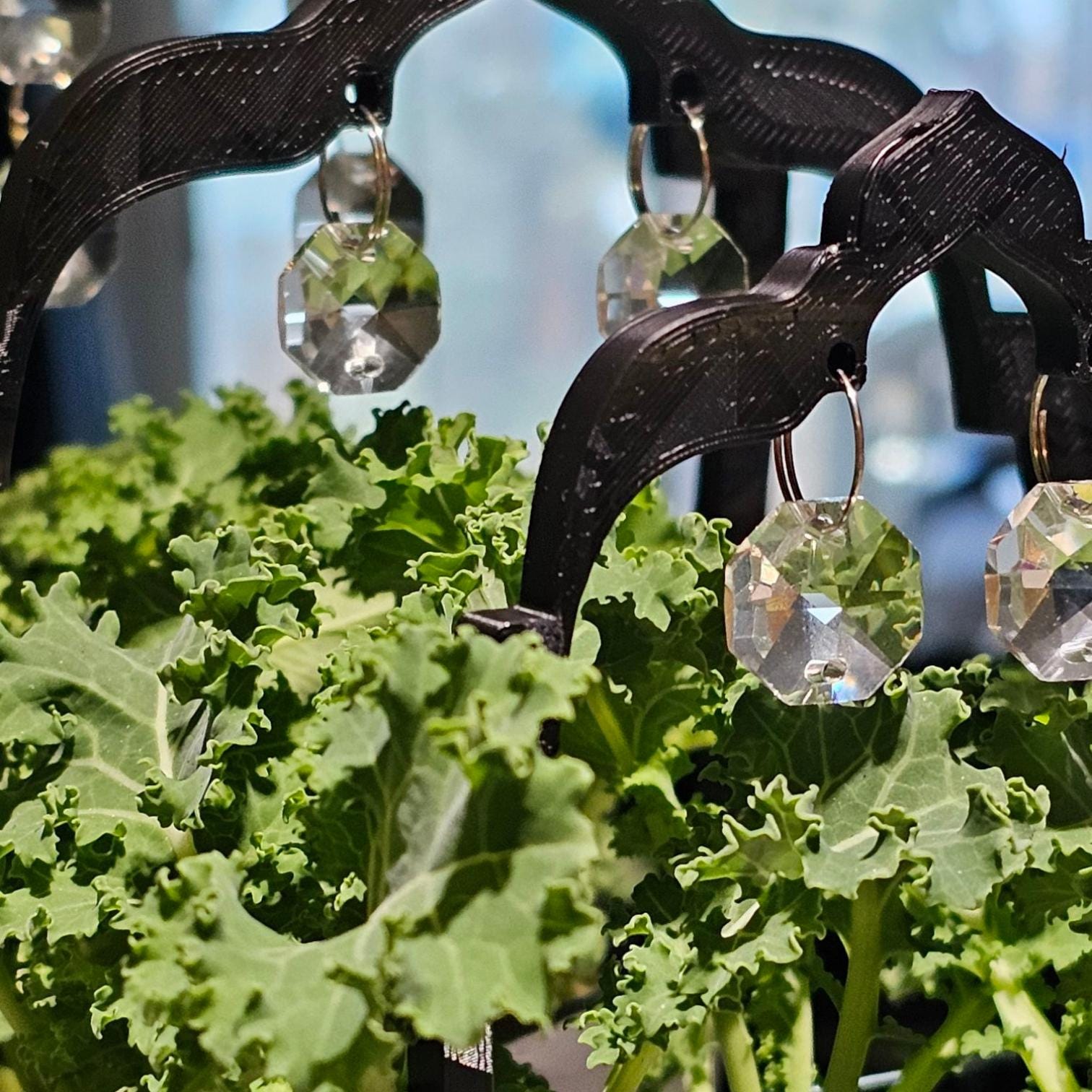 Arch Plant Trellis Suncatcher: 3D Printed Indoor Garden Decor