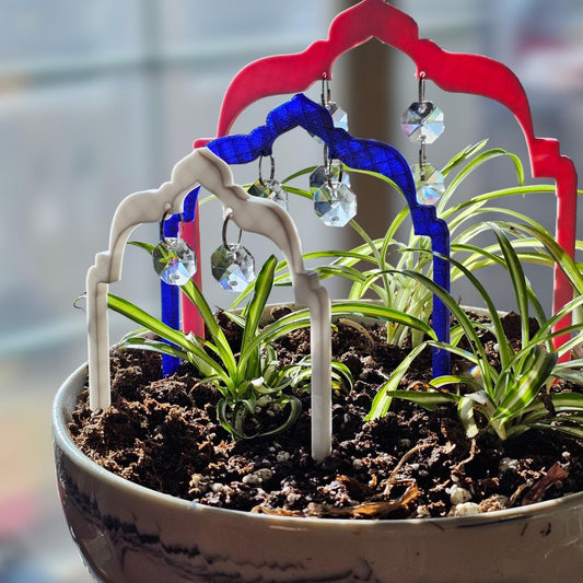 Arch Plant Trellis, Suncatcher Cute Plant Support, Indoor Garden Decor, Plant Accessory, Houseplant Trellis, Unique Gift