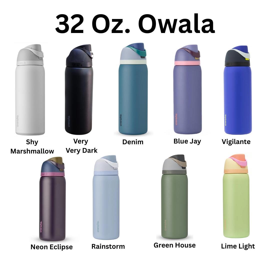 Halloween Owala 24, 30, 32 or 40 oz Freesip or Sway, Ghost Tumbler, Spooky season Lover Gift, Ghost Drinkware