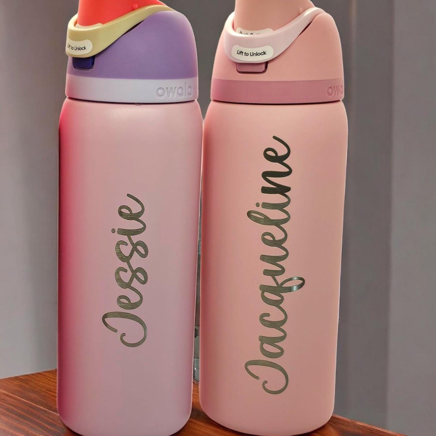 Custom Owala 32 oz Free Sip, Personalized Engraving, Bride and Groom Gifts, Hydration Gift, Unique Gift, Water Bottle