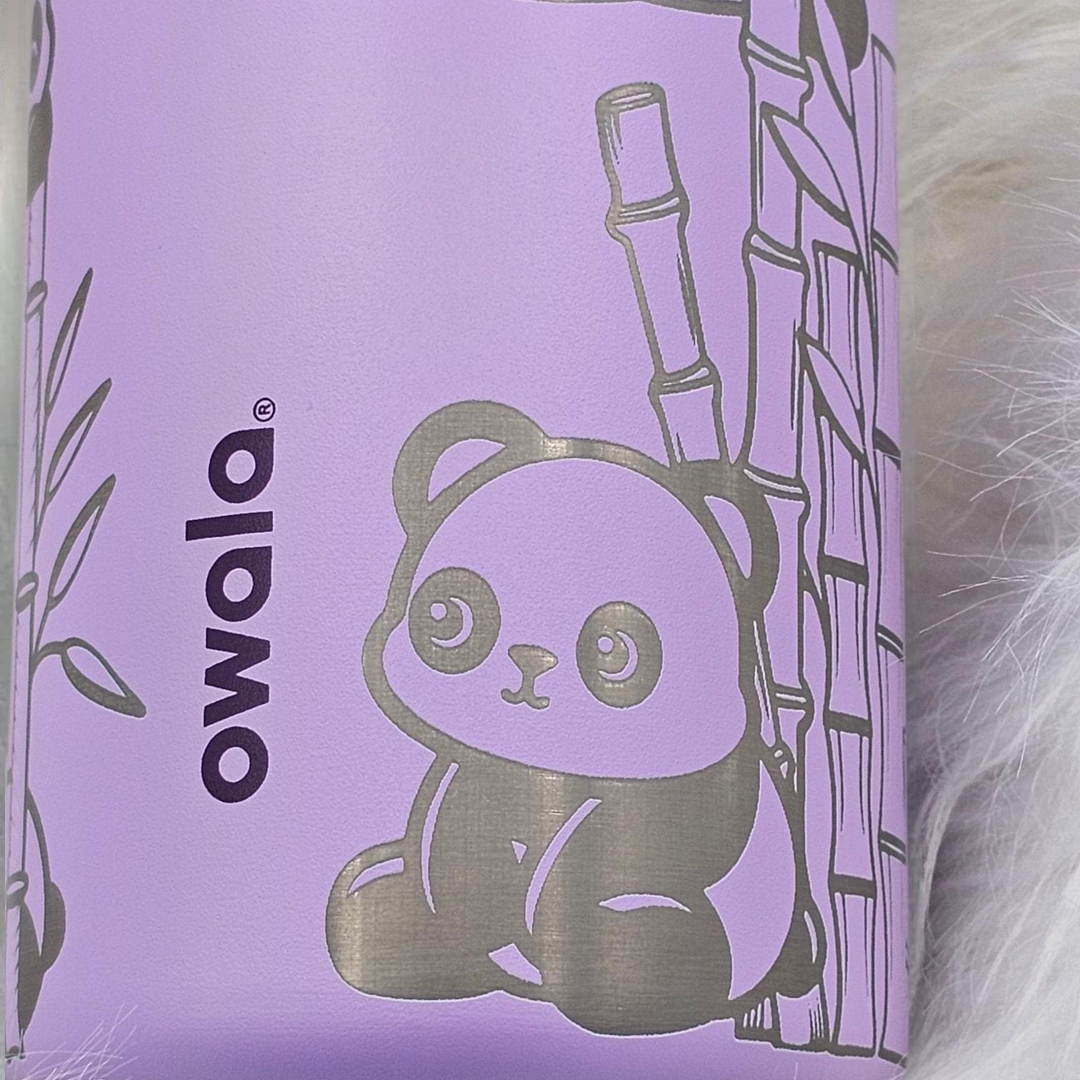 Panda Engraved Owala 20, 24 and 32 oz Bottle | Panda Lover Gift | Cute & Personalized Drinkware