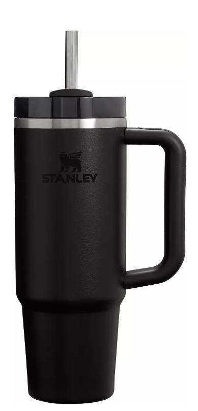 Stanley Coquette Engraved 40 and 30 oz Bottle | Gold Bows Design | Elegant & Personalized Drinkware