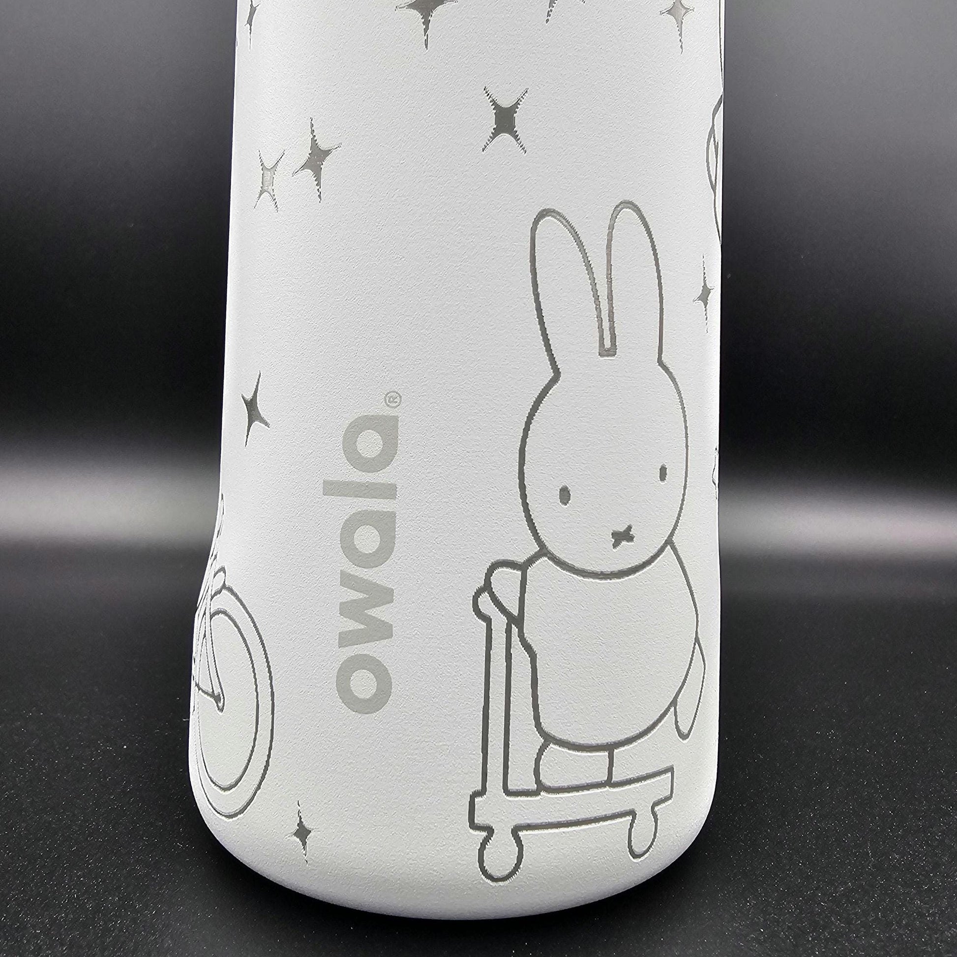 Miffy Owala 20, 24, 30, 32 and 40 oz Bottle | Custom Engraved Owala free sip, sway and Smooth sip bottles