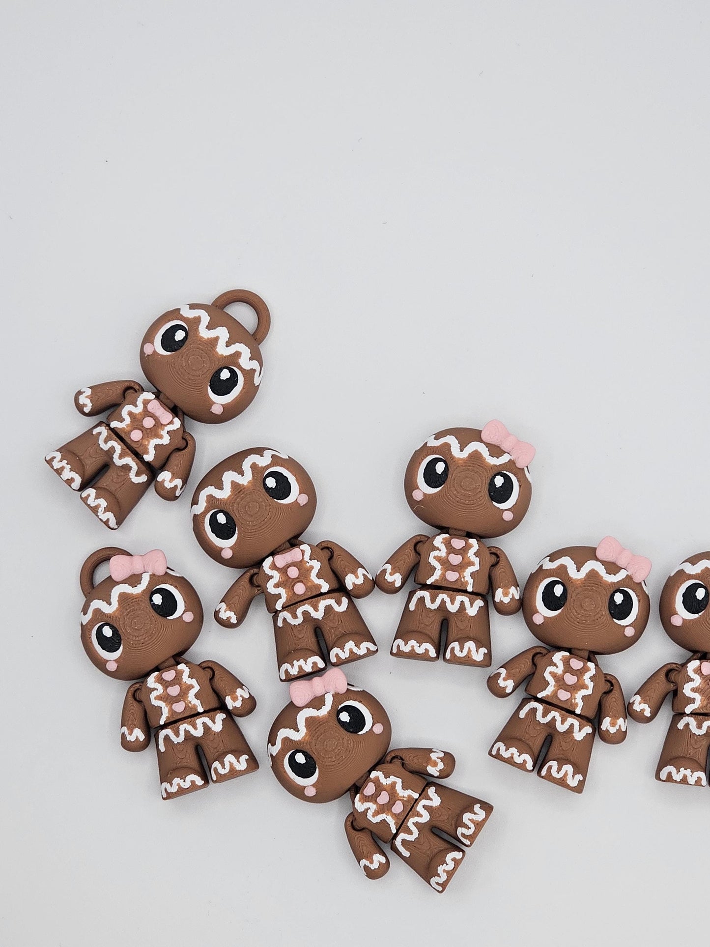 Holiday Fidget Toy Set (2-Pack) | Gingerbread | Stocking Stuffer | Sensory Gift | Christmas Fidget Set | Cute Holiday Stress Relief