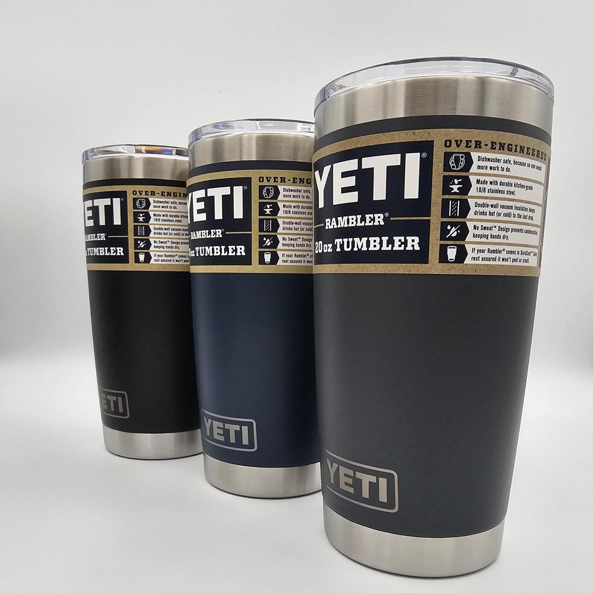 YETI Engraved Tumbler – Ski Scene Design | Personalized Winter Drinkware | Gift for Outdoor Lovers