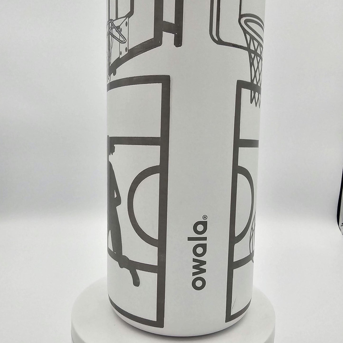 Basketball Engraved Owala Bottle | Female Silhouette Design | Custom Sports Gift | 24, 30, 32 & 40 oz Freesip or Sway Bottle