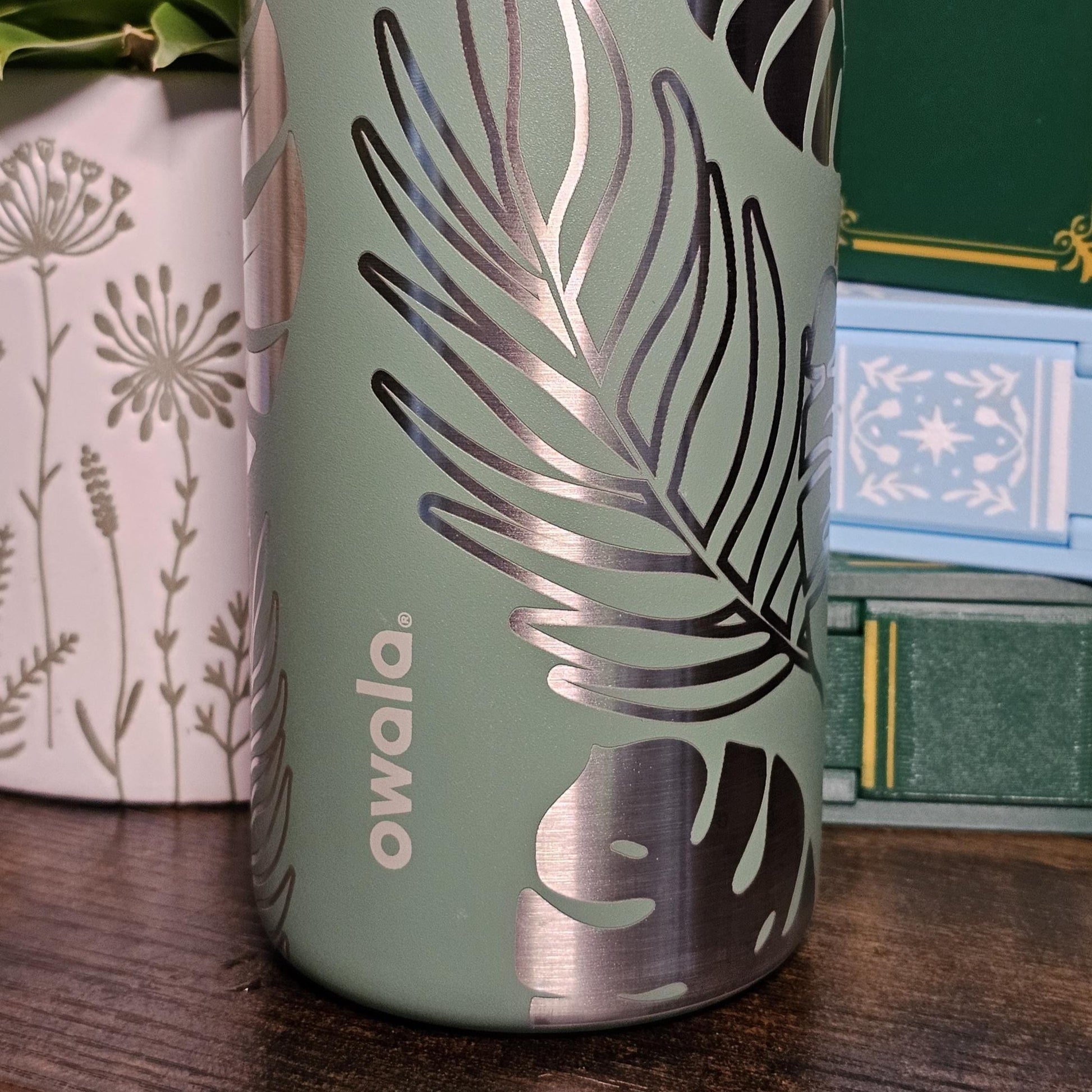 Plant Lover Owala | Personalized FreeSip or Sway | Eco-Friendly Gift for Monstera Lovers
