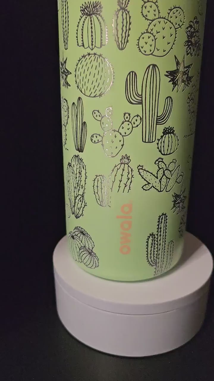 Succulent Owala 32 oz Tumbler, Botanical Tumbler, Plant Lover Gift, Succulent Water Bottle, Cactus Drinkware