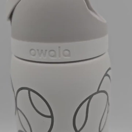 Personalized Tennis Ball Owala Water Bottle | Engraved Sports Gift
