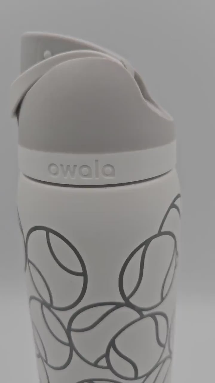Personalized Tennis Ball Owala Water Bottle | Engraved Sports Gift
